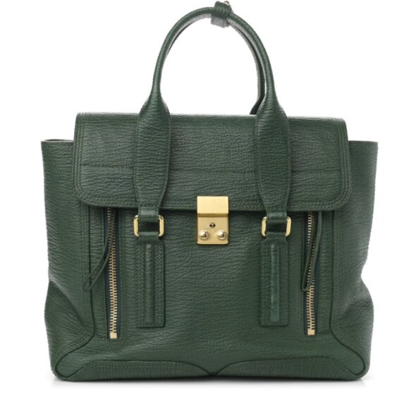 Pashli Medium Satchel Jade - Picture 1 of 5